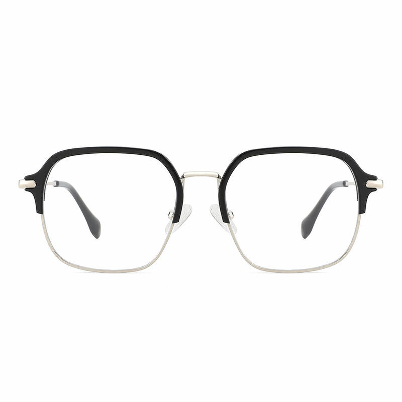 Fielder Browline Black Glasses