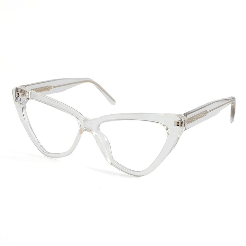 Lunettes de Vue Stuart Cat Eye Transparent 