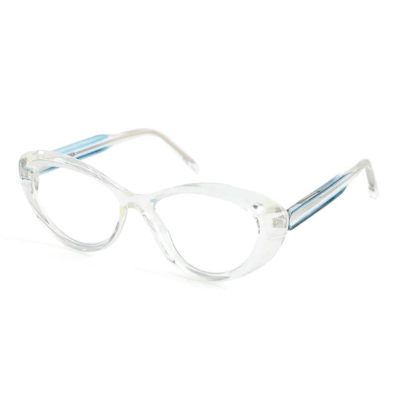 Occhiali da Vista Vogt Cat Eye Chiaro 