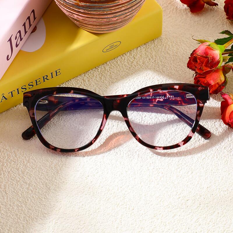 Lunettes de Vue Lewis Cat Eye Écaille 