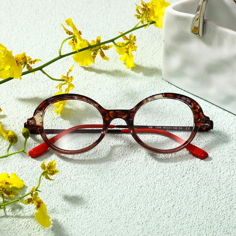 Occhiali da Vista Bevia Cat Eye Rosso