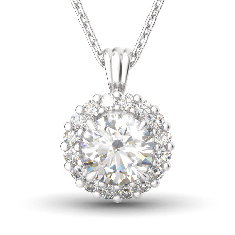 Jeulia Beloved Sterling Silver Necklace