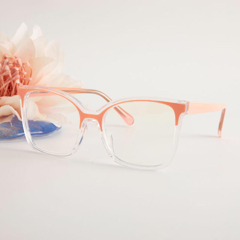 Aubrey Cat Eye Pink Glasses