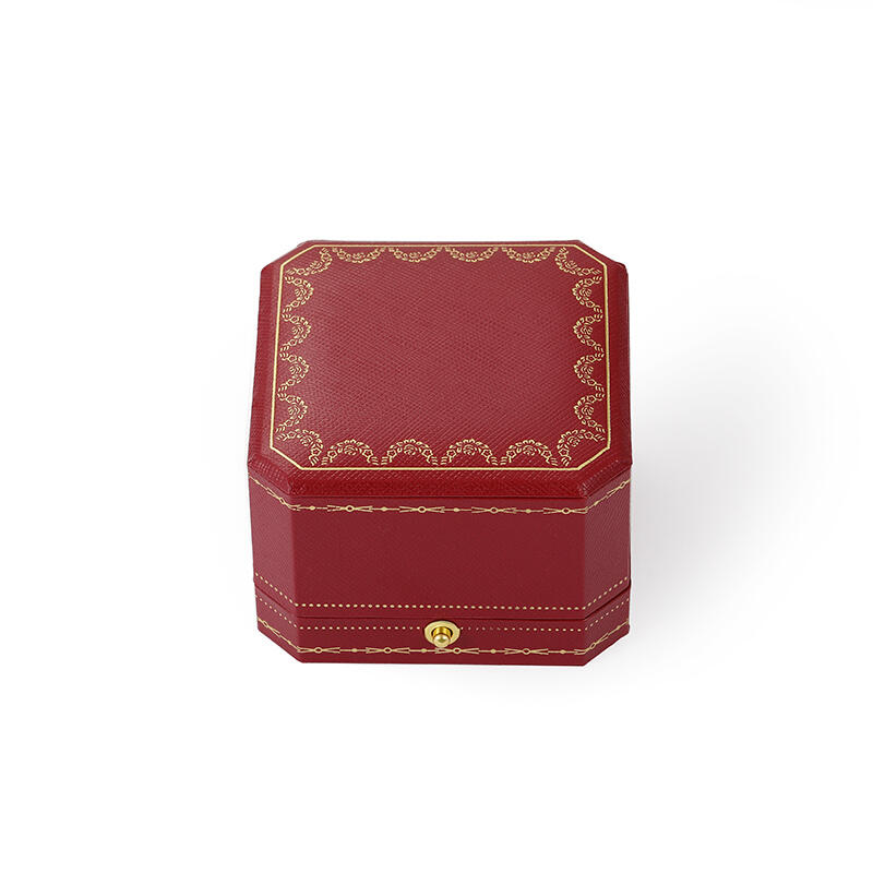Jeulia Vintage Red Earring Box Jewelry Storage