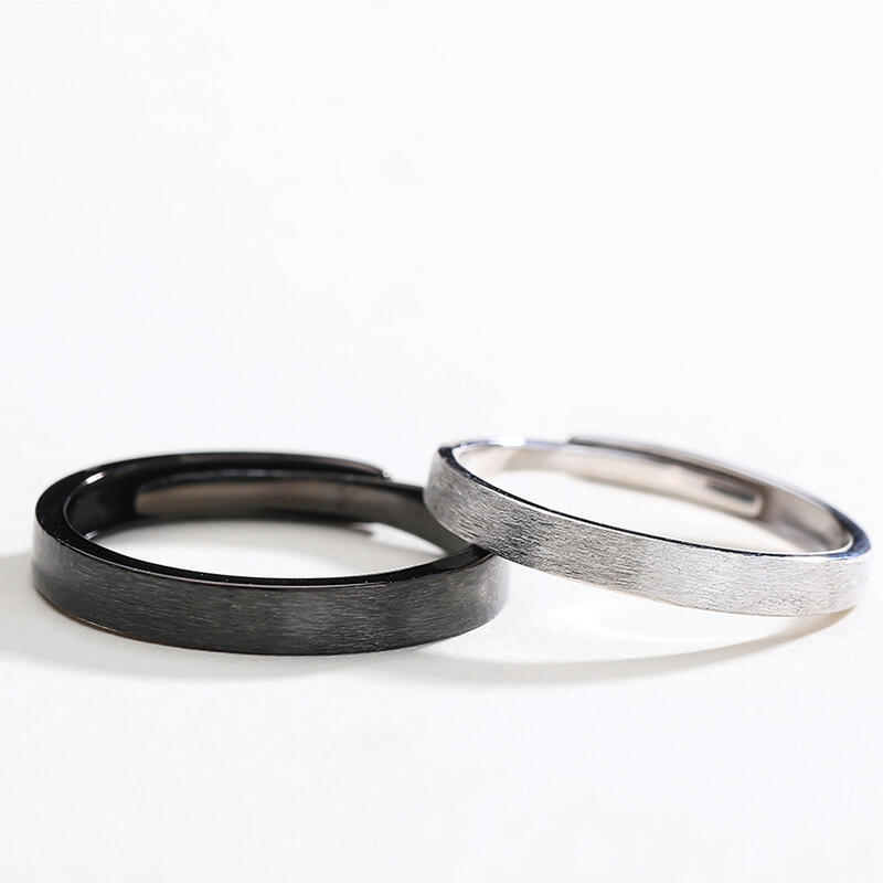 Jeulia Anillo Simple De Plata Esterlina Para Hombre