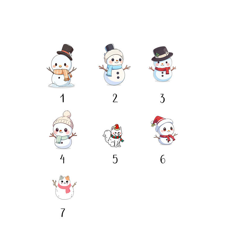 Personalized Name Blanket with Snowman Pattern Lovely Christmas Gift