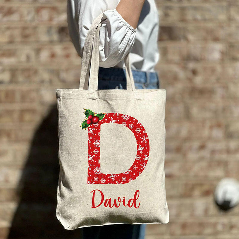 Personalised Name Christmas Gift Bag Beautiful Gift for Friends