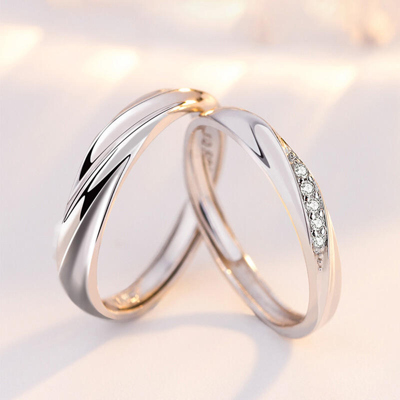 Jeulia Elegante Anillo De Plata Esterlina Para Hombre