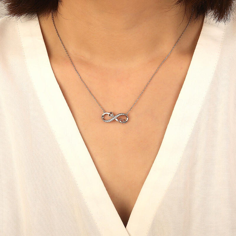 "A Bond of Forever" Personalized Number Necklace