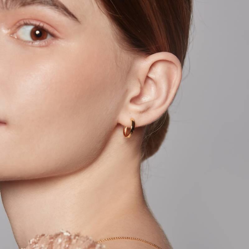 "Forever In Love" Hoop Earrings