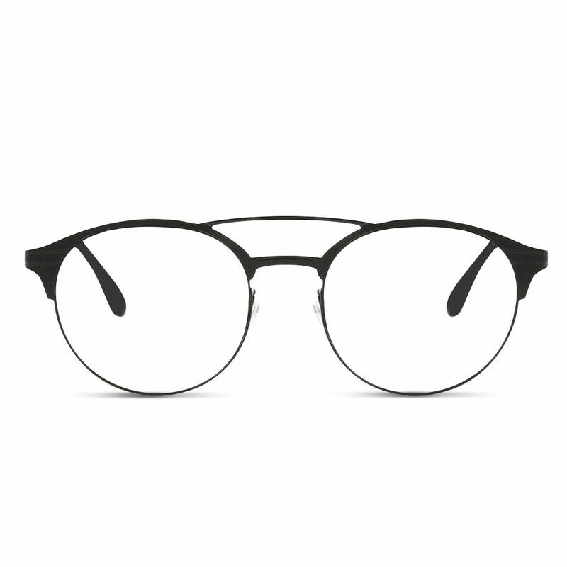 Addison Pilote Schwarze Brille