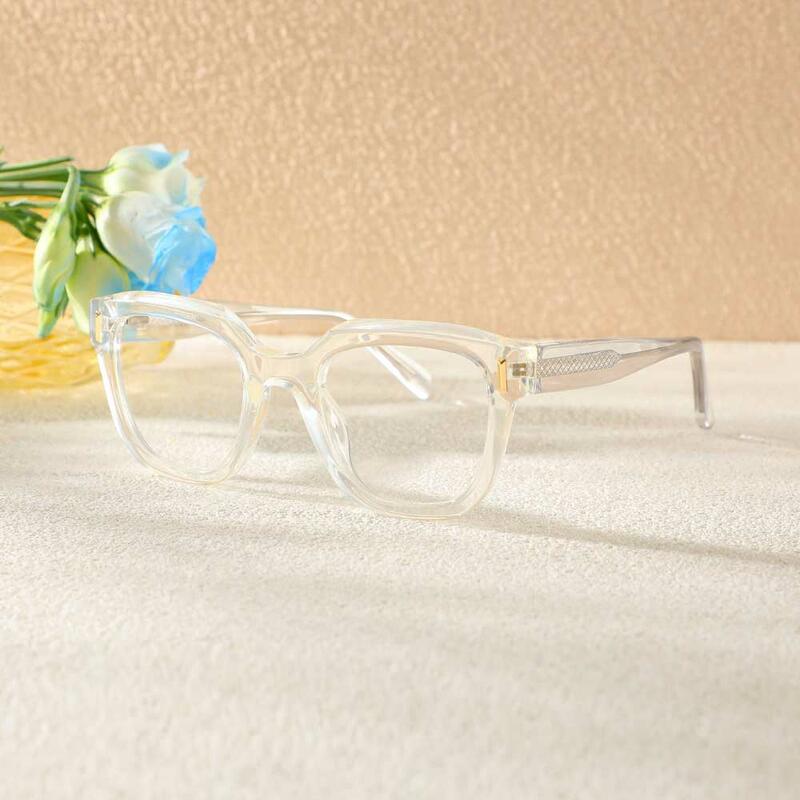 Occhiali da Vista Rob Quadrato Chiaro 