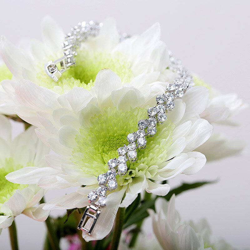 Jeulia Classic Shining Bracelet