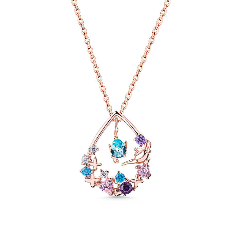 Jeulia Wonderful Lamp Sterling Silver Jewelry Set