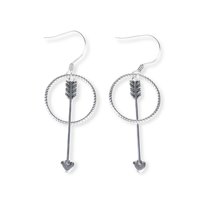 Jeulia Cupid's Arrow Earrings