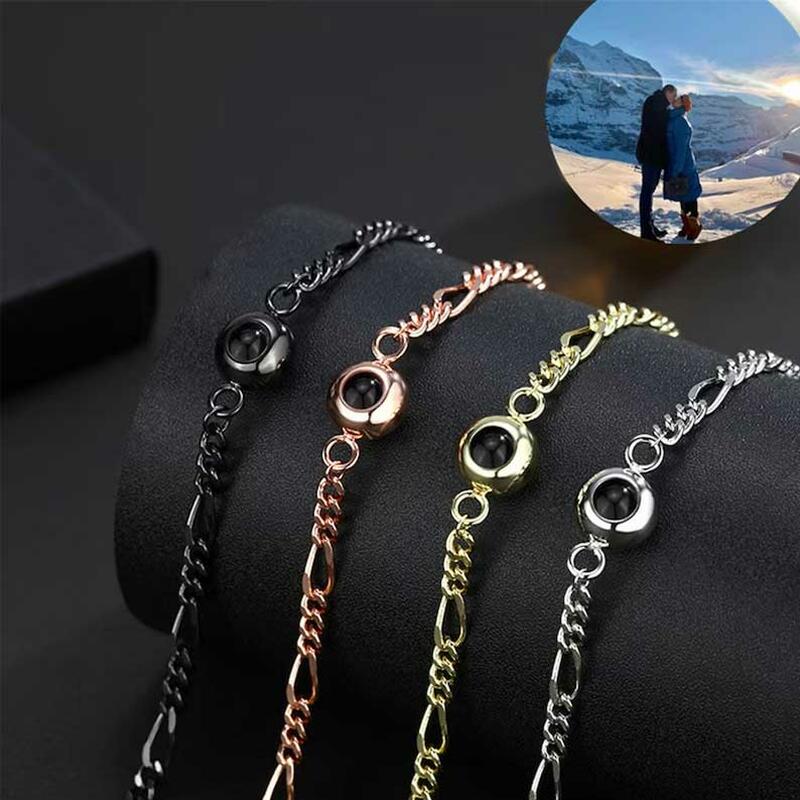 投影 写真 写真入れ ブレスレット カスタマイズ