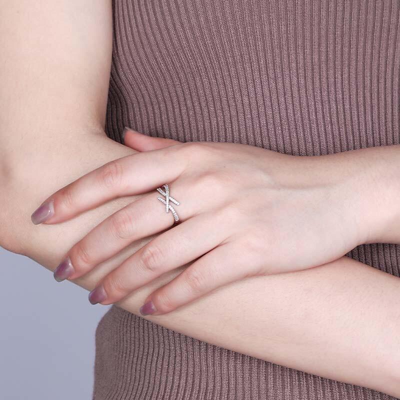 "Never Say Goodbye" Classic Wedding Ring