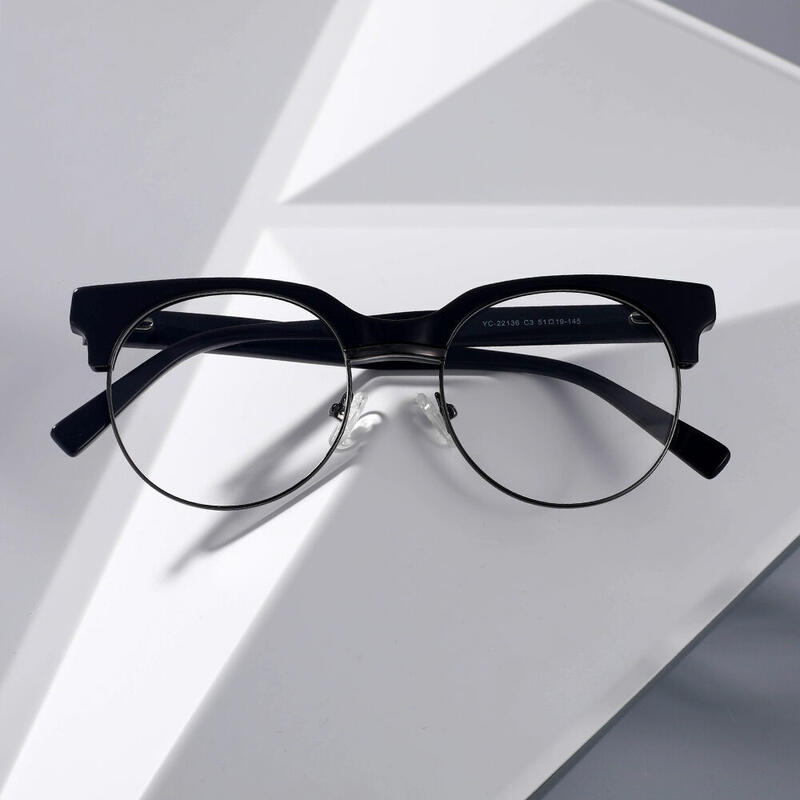 Occhiali da Vista Boulder Browline Piombo 