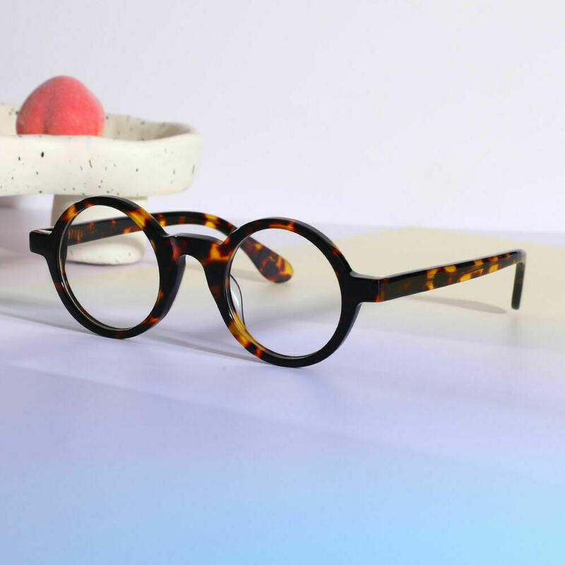 Amadeo Round Tortoise Glasses