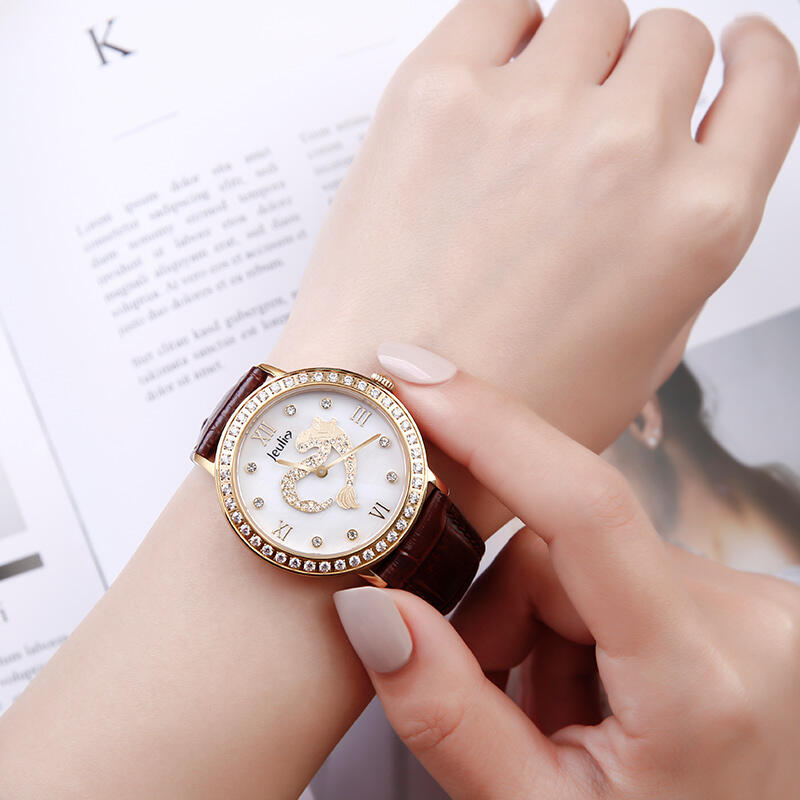 Jeulia "Daughter of the Sea" Fashion Mermaid Women's Watch