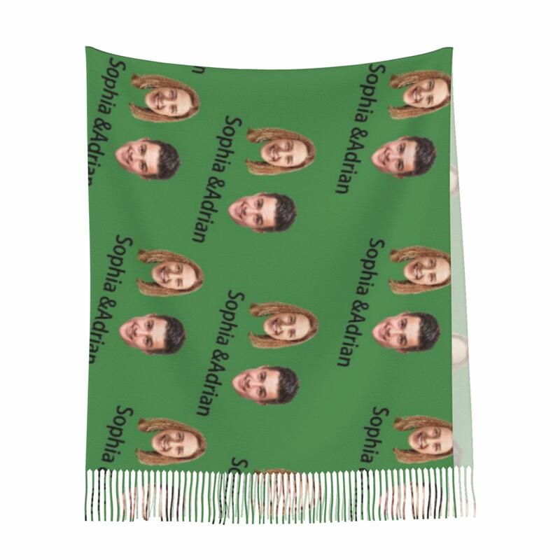 Customize Couple Scarves with Photo and Create a Sweet Valentine's Day Gift for Your Boyfriend