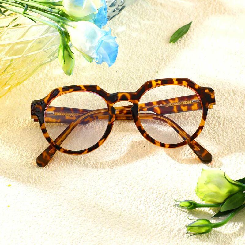 Stuar Runde Schildkröte Brille