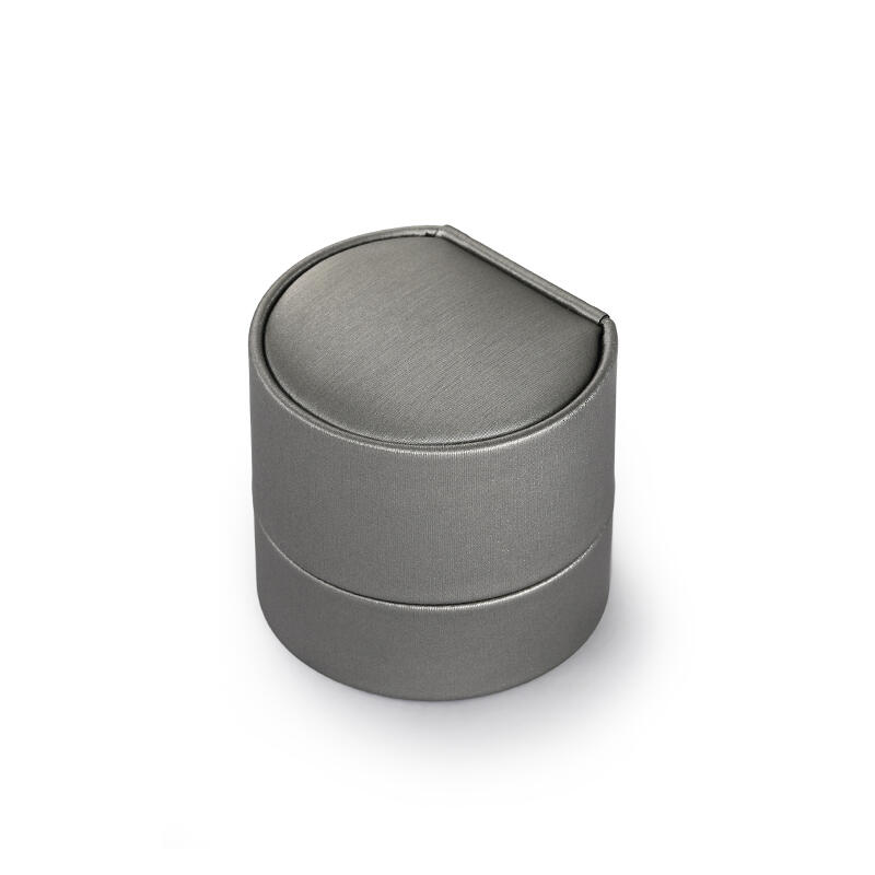 Jeulia Classic Silver Grey Ring Box