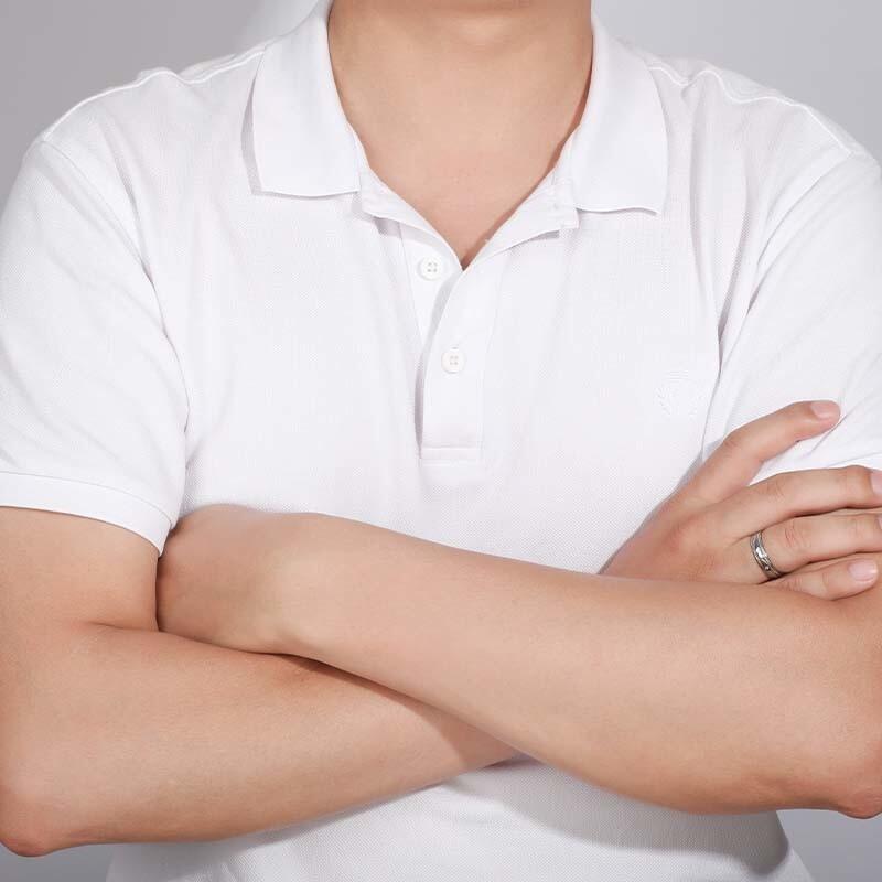 "You And Gentleness" Channel Set Men's Wedding Ring