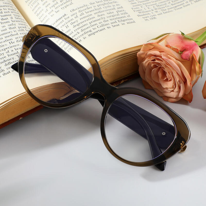 Lunettes de Vue Charlotte Cat Eye Marron