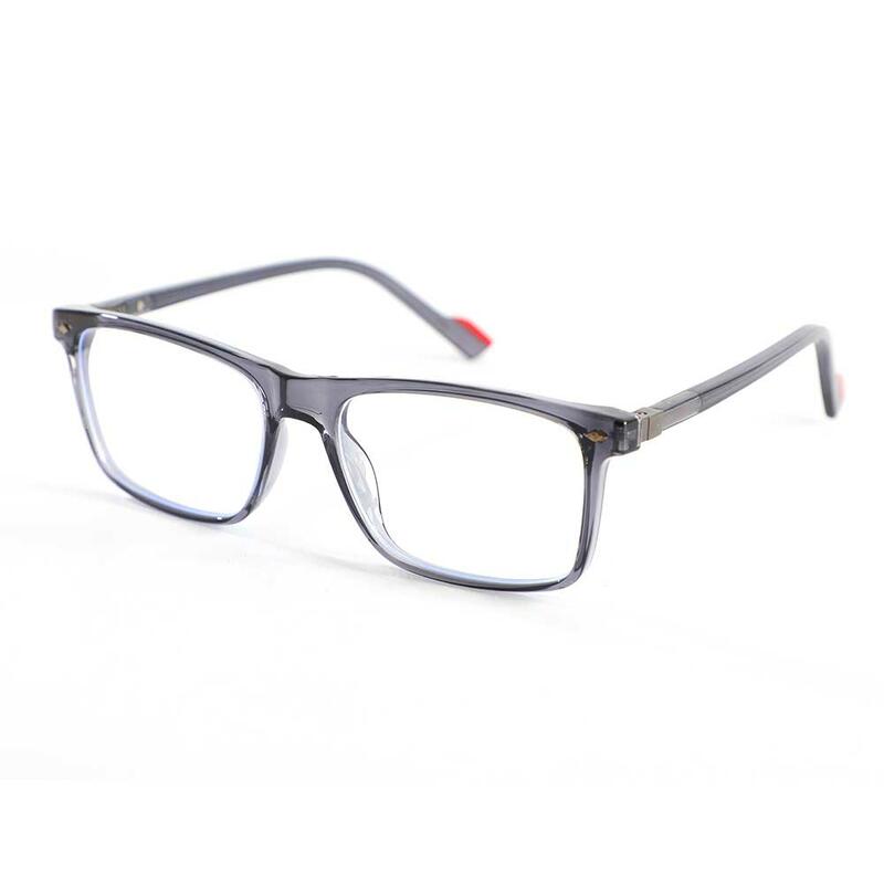 Lunettes de Vue Gresham Rectangle Gris 