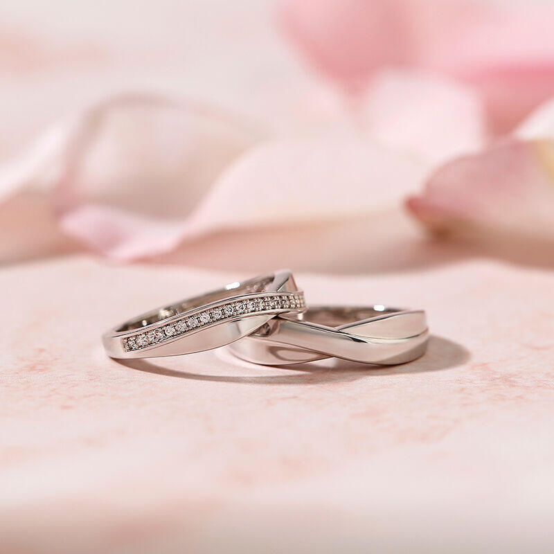 Jeulia "Whispering Love" Sterling Silver Jewelry Set