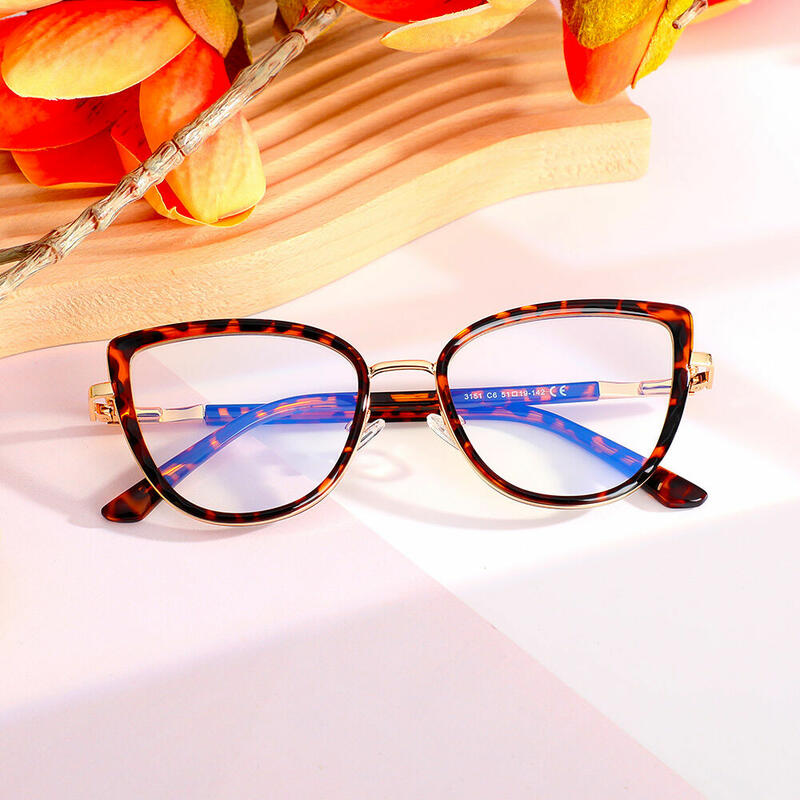 Heloise Cat Eye Schildkröte Brillen