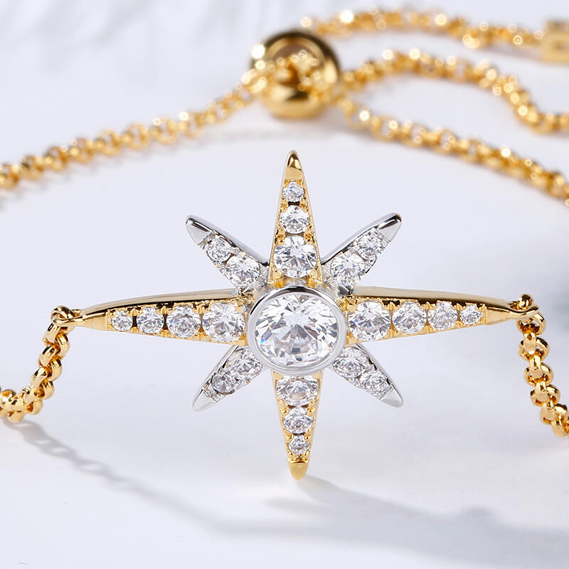 جوليا سوار من الفضة الإسترليني بتصميم نجمة