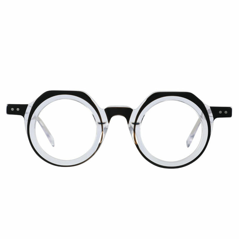 Ogden Round Black Glasses