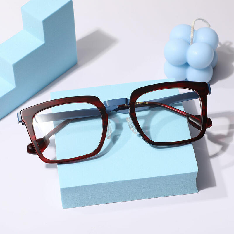 Hyme Square Tortoise Glasses