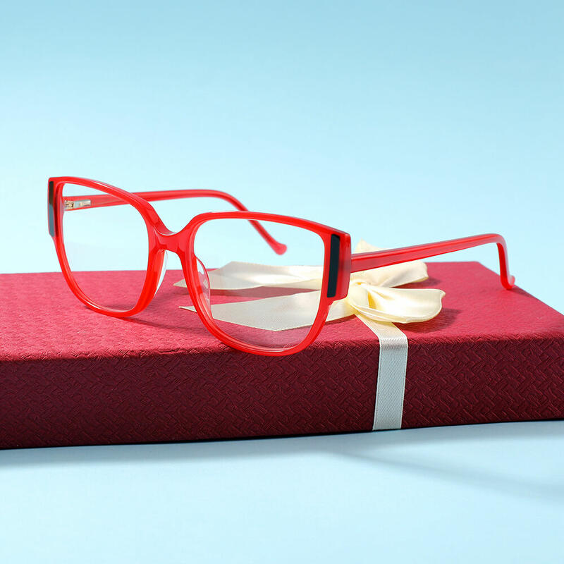 Winni Cat Eye Red Glasses