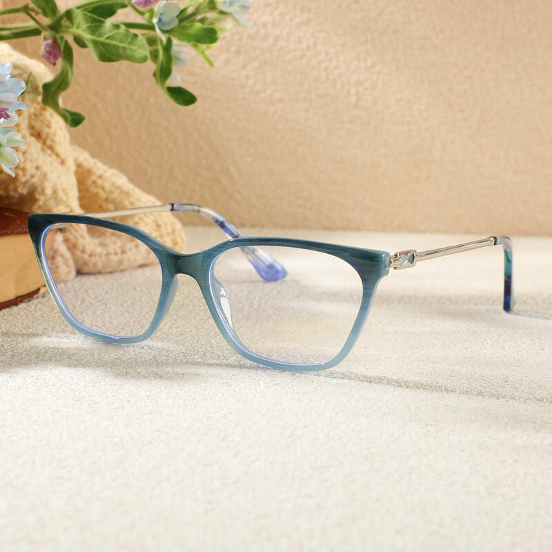 Occhiali da Vista Dora Cat Eye Blu 