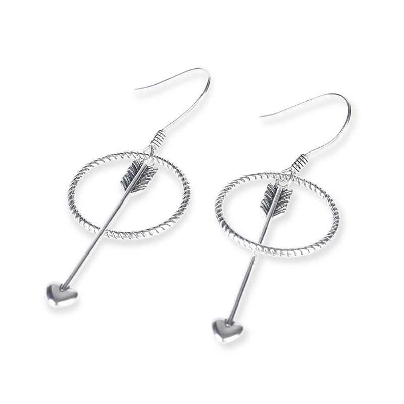 Jeulia Cupid's Arrow Earrings