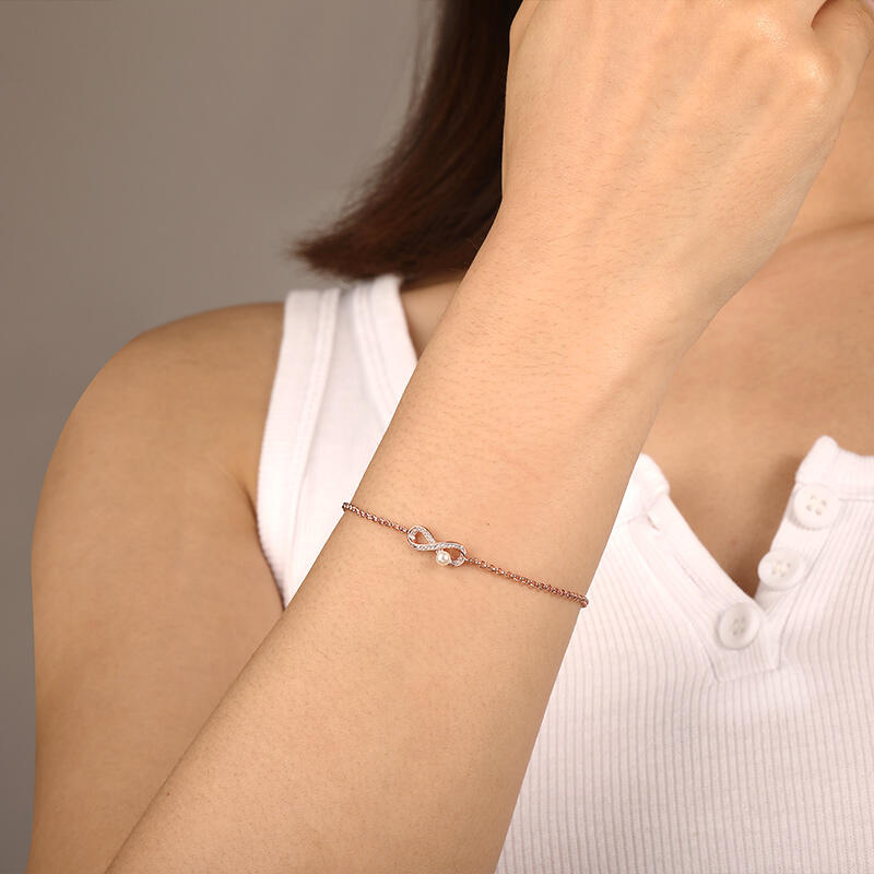 "Treasure In My Life" Infinity Bracelet