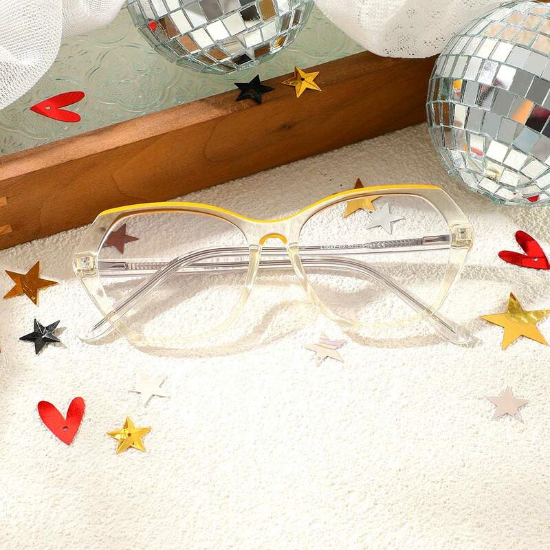 Eddie Cat Eye Klare Brille