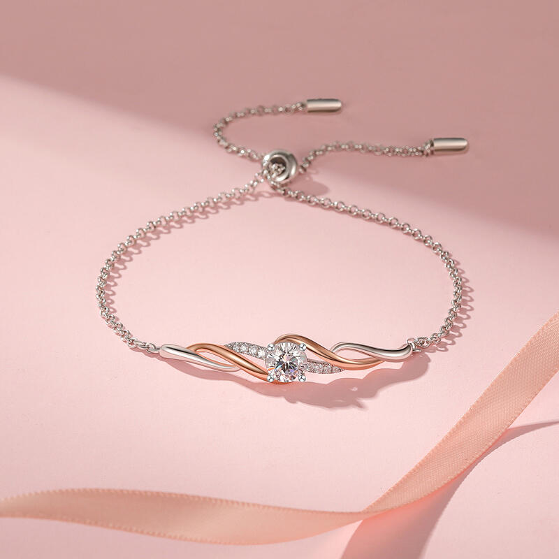 Jeulia Bracelet Vague Classique Amore Personnalisé