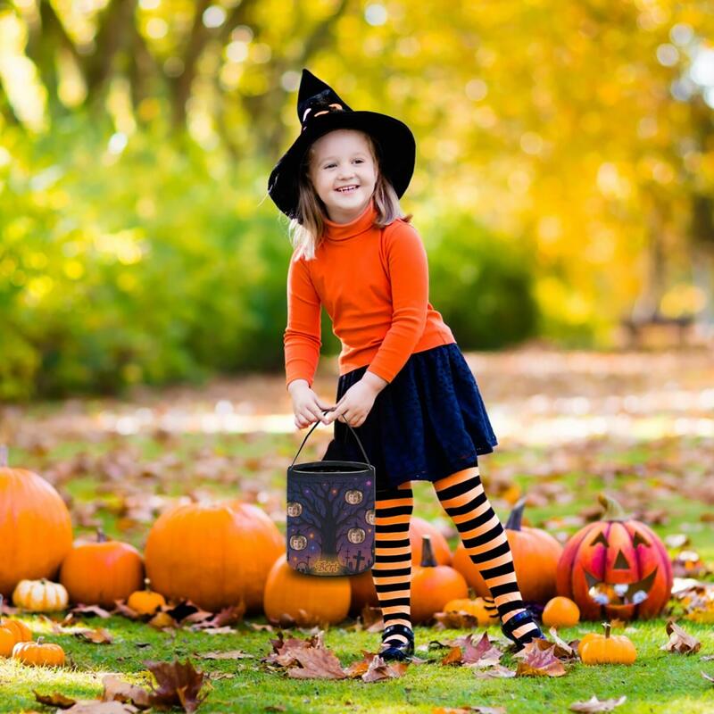 Bolsas de dulces personalizadas con nombre y foto de cara. Bolsas de dulces o trucos. Regalos de Halloween para niños.