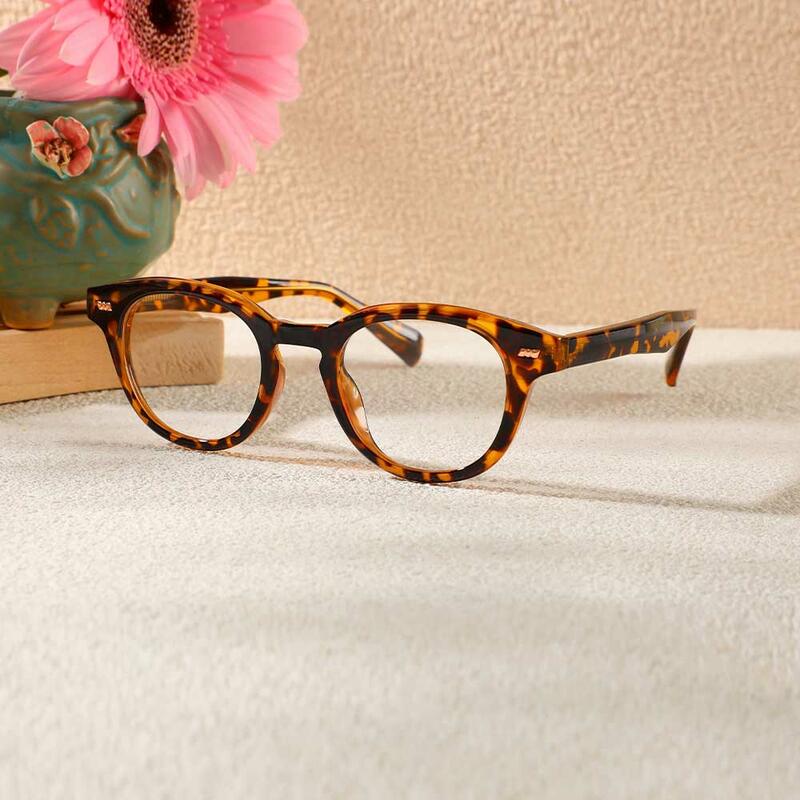 Daisy Runde Schildkröte Brille