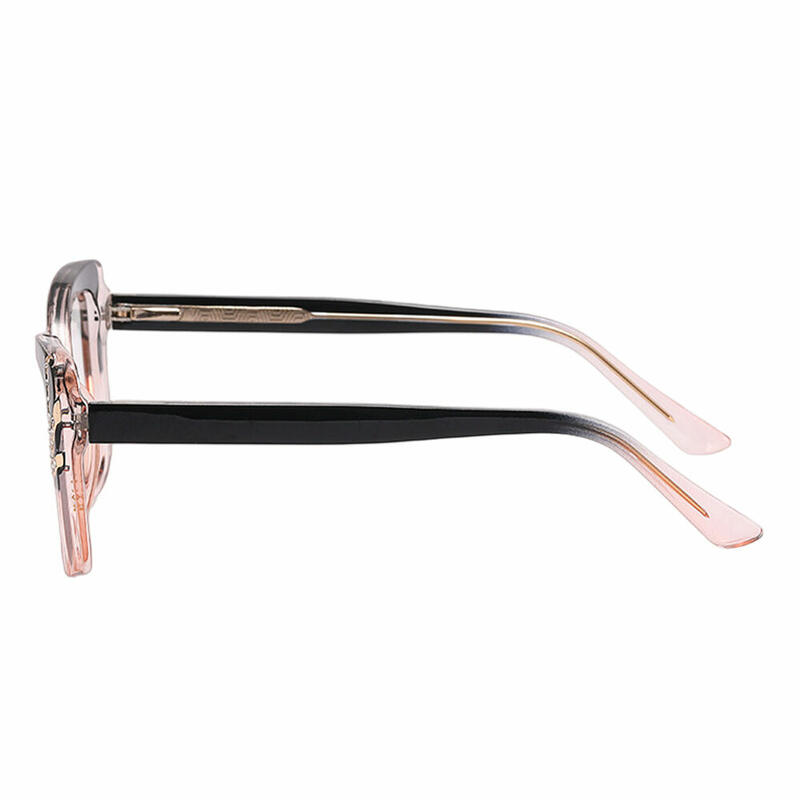 Lunettes de Vue Masera Cat Eye Noir Champagne