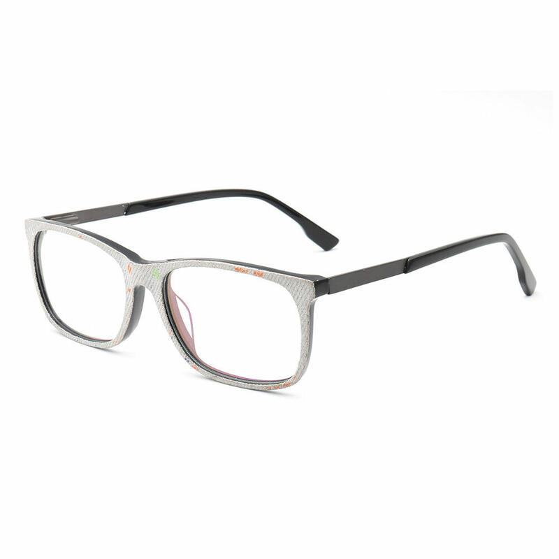 Angeoo Square White Glasses