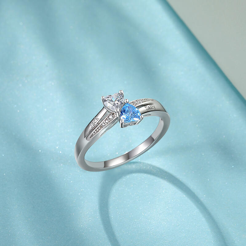 Two Heart Promise Ring
