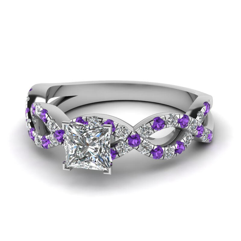 Jeulia Anillo De Talla Princesa En Plata De Ley