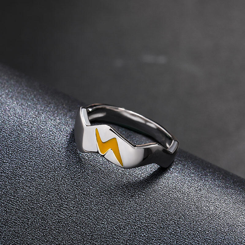 Jeulia " Wybieram Ciebie" Błyskawica Design Srebrna Opaska