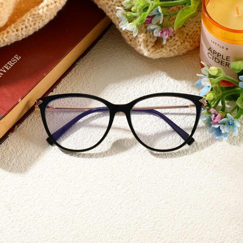 Occhiali da Vista Bray Cat Eye Nero 