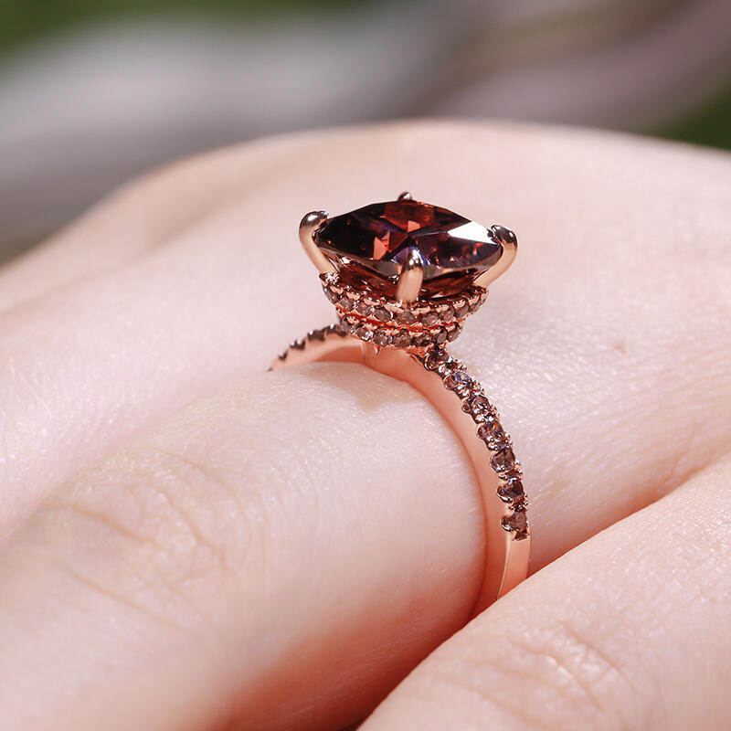 Jeulia Classic ring i sterlingsilver